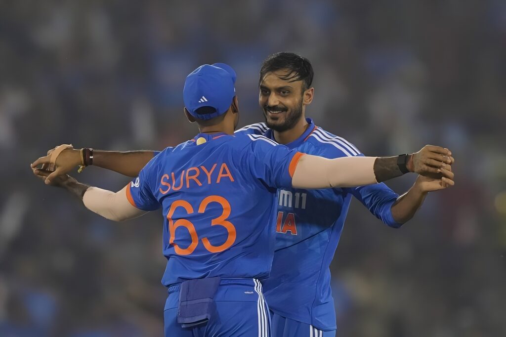 Axar Patel and Suryakumar Yadav